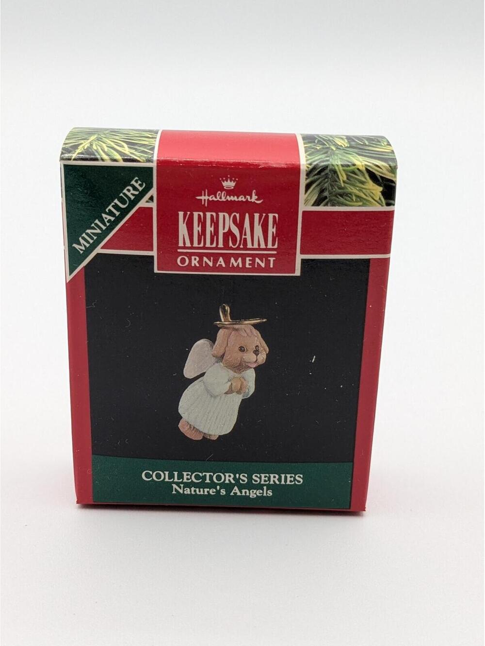Hallmark Keepsake Nature's Angels Miniature Ornament 1991, 2nd in Series, New